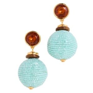 Lizzie Fortunato Mist Drop Earrings NWOT